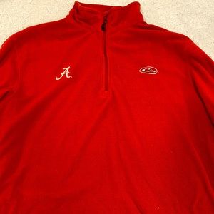 Drake Alabama Red Fleece Zip